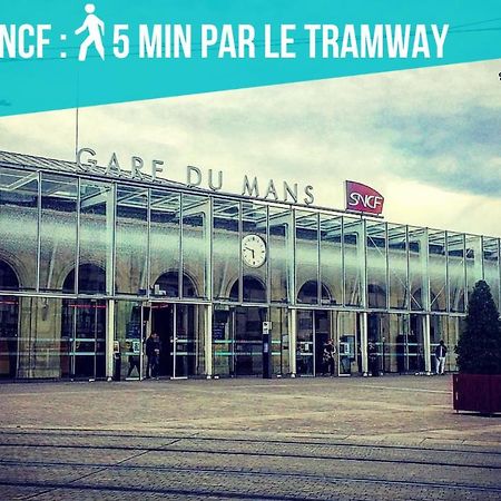 Tramway 12 Rdc Jaures Cosy Proche Gare Lejlighed Le Mans Eksteriør billede