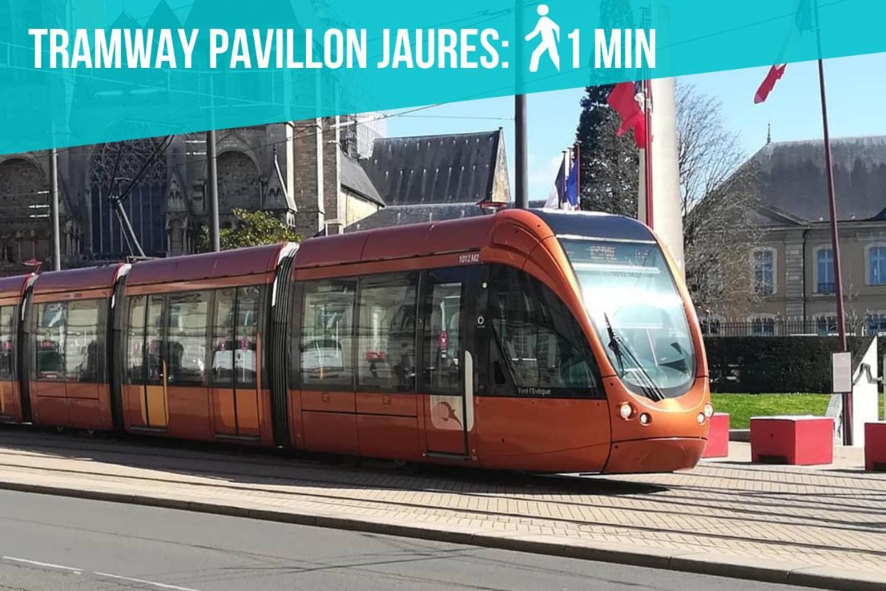 Tramway 12 Rdc Jaures Cosy Proche Gare Lejlighed Le Mans Eksteriør billede